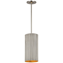 Rivers Small Fluted Pendant полированный никель