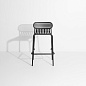 M0745401 WEEK-END Petite Friture Барный стул садовый металлический черный H80 — фото 1