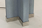 Shagreen Lamp Baby Blue White Shade by Nellcote настольная лампа Sonder Living 1007235 — фото 8