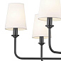 Pallas 42.75" 8 Light Chandelier Black люстра 52517BK Kichler