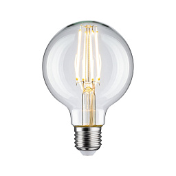 28956 Paulmann LED Globe лампа прозрачная мощная с теплым оттенком