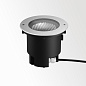 LOGIC 190 R REFL HONEYCOMB 92718 INOX нерж. сталь Delta Light грунтовый светильник — фото 3