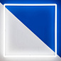 Artemide Alphabet of light PL square 120 современный квадратный дизайнерский настенный и потолочный светильник — фото 2