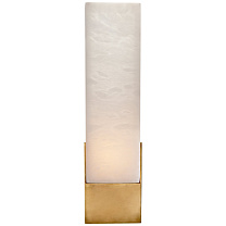 Covet Tall Box Bath Sconce антично-патинированная латунь