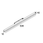 421 313 06 93 MDL B Delta Light PR SPLITLINE Splitline M Led Line Mdl — фото 1