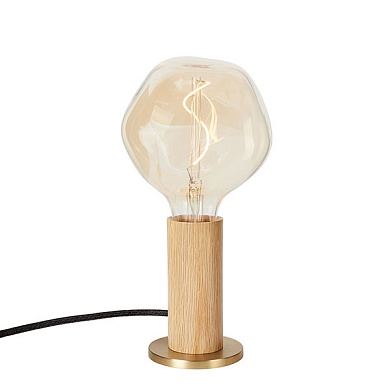 Knuckle Tala Настольная лампа дуб с дизайнерской лампочкой Voronoi OAK-VORN-I-KT-01-EU