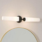 Truby 24.75" 2 Light Vanity Light Black настенный светильник 55075BK Kichler