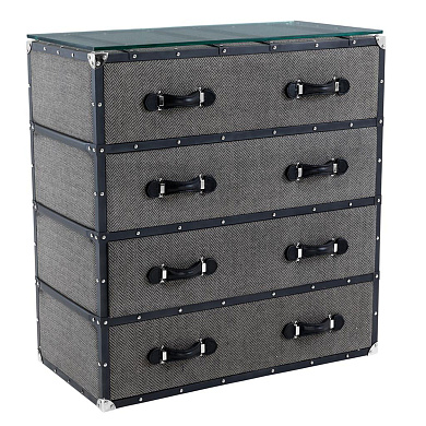 109684 Chest Courchevel 4 drawer шкаф Eichholtz