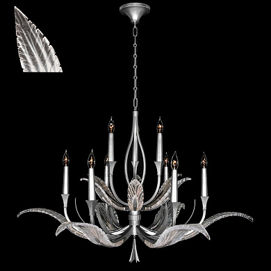 893640-11 Plume 45" Chandelier люстра, Fine Art Lamps