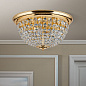 DLU 1840/47 gold Plafond Orion накладной хрустальный светильник — фото 2