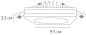 A8433PL-1WH Arte Lamp Tabit точечный встраиваемый светильник LED 1х12W 920Lm 4000K — фото 4
