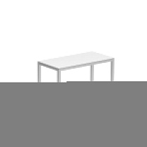 СТОЛ TABOELA 140X70CM EP + КЕРАМИЧЕСКАЯ СТОЛЕШНЯ БЕЛЫЙ Royal Botania