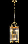 3031/204 TADEO Crystal lux Светильник подвесной 4х40W E14 Золото