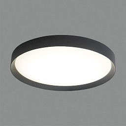 P375861NCA ACB Iluminacion Minsk потолочный светильник с дистанционным управлением, чёрный корпус, регулируемая яркость