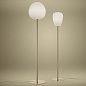 FN244031EB_10 Foscarini Rituals 1 PT торшер со стеклянным рассеивателем белый; сатиновый белый — фото 2