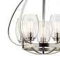 Tuscany 24" 5 Light Chandelier with Clear Seeded Glass Brushed Nickel люстра 44060NI Kichler