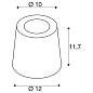 1006408 SLV CONCRETO FL grau 10W GU10 IP65 round уличный напольный светильник — фото 5