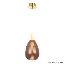 GAUDI SP4W LED COPPER Crystal Lux GAUDI подвесной светильник с каплевидным металлическим корпусом цвета меди