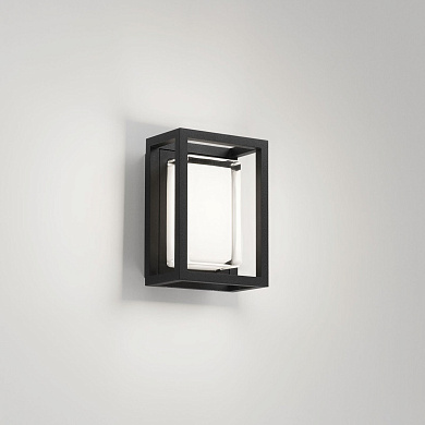 MONTUR MINI M LED HW B черный Delta Light уличный настенный светильник