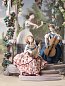 Фарфоровая скульптура дам с музыкальными инструментами Summertime Symphony Lladro, лимитированная серия 01001974 — фото 3