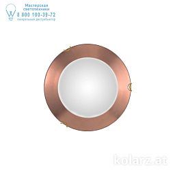 A1306.11LED.4.Cu Kolarz Moon потолочный светильник круглый медный