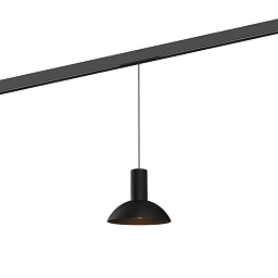 ODREY on track 1.7 LED Jet Black Wever Ducre Odrey On Track трековый подвесной светильник конической формы черный для магнитного трека 48V