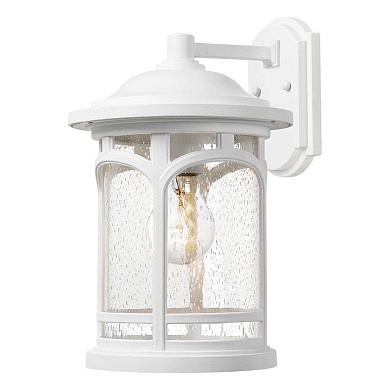 Настенный уличный светильник Marblehead Quoizel QZ-MARBLEHEAD-M-WHT белый