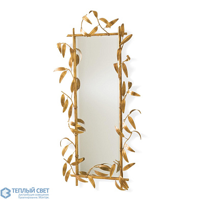 Bamboo Mirror-Antique Gold Global Views зеркало