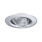 92110 Paulmann Recessed luminaire Круглая 90 мм 30° GU10 макс. 3x10 Вт 230 В с регулировкой яркости, матовый хром — фото 4