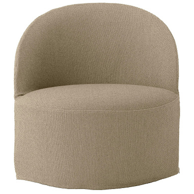 71113-007552 Audo Copenhagen Tearoom Кресло-шезлонг с вращающимся основанием, Logan Sand