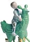 Фарфоровая скульптура ребёнка на качалке-курице The Rocking Chicken Ride Lladro, дизайн Jaime Hayon 01007256 — фото 2