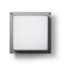 Zen квадратный 300mm серый алюминий 2700 K 13.4 Вт