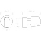 1407006 Micro Recess Switched Astro lighting светильник для чтения матовый белый — фото 2