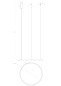 A2223SP-1PB Arte Lamp Smooth подвесная люстра LED 1х42W 2100Lm 4000K — фото 3