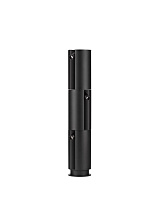 Sandy Black Aluminium LED 8Watt 220-240Volt 535Lm IP65 3000K D:12 H:65 cm