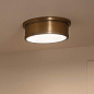 Serca 18" 3 Light Flush Mount Brushed Natural Brass потолочный светильник 52541BNB Kichler — фото 2