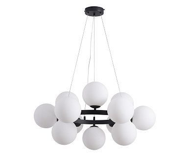 Люстра Kink Light Сида черный 07508-12,19