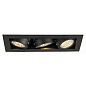 115720 SLV KADUX 3 SET recessed fitting triple-headed LED потолочный встраиваемый светильник — фото 2