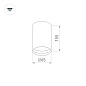 Накладной светильник Arlight SP-POLO-SURFACE-R65-8W — фото 1