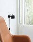 607867 Normann Copenhagen Tub Настенный светильник, черный — фото 2