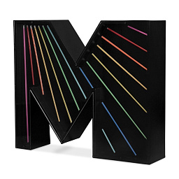 Графический светильник DelightFULL Letter M