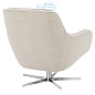 111677 Swivel Chair Serena panama natural Eichholtz