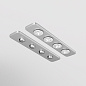 TRA034C-SC-42S Maytoni Accessories for tracks Exility Комплектующие для встраиваемой трековой системы Серебро — фото 1