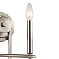 Capitol Hill 10.75" 2 Light Wall Sconce Brushed Nickel настенный светильник 52308NI Kichler — фото 2