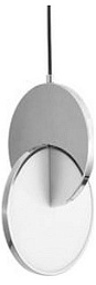 A1916SP-1CC Arte Lamp Hannah подвесной светильник с металлическим диском белого цвета