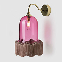 Vintage Bell Wall Light рубиновый
