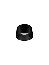 Sandy Black Aluminium & Steel LED 24Watt 220-240Volt 1268 Lm IP20 3000K D:35 H:21 cm