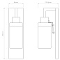 1297009 Lago 280 Astro lighting настенный светильник матовый чёрный — фото 7