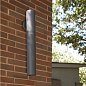 Уличный настенный светильник Arteriors Punch Large Outdoor, состаренный графит — фото 1