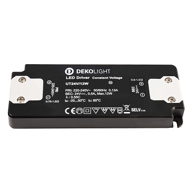 862233 Deko-Light Flat LED driver серый черный